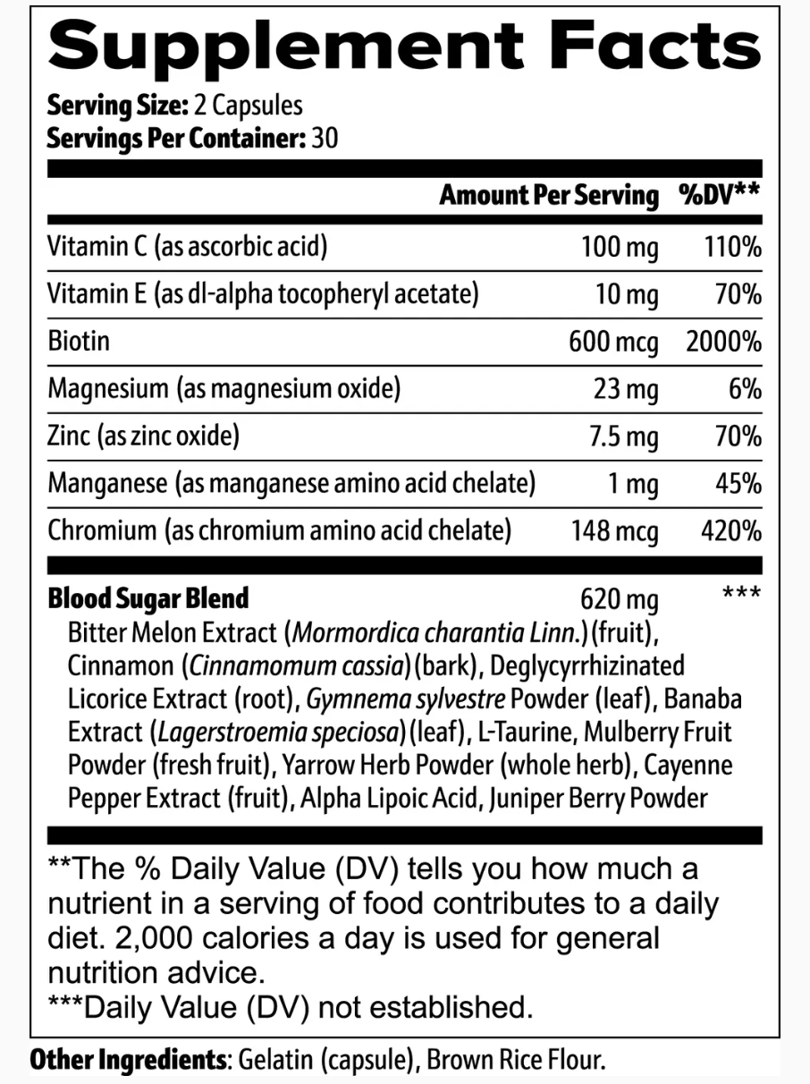Sugar Shield™ Advanced Glycation Defense